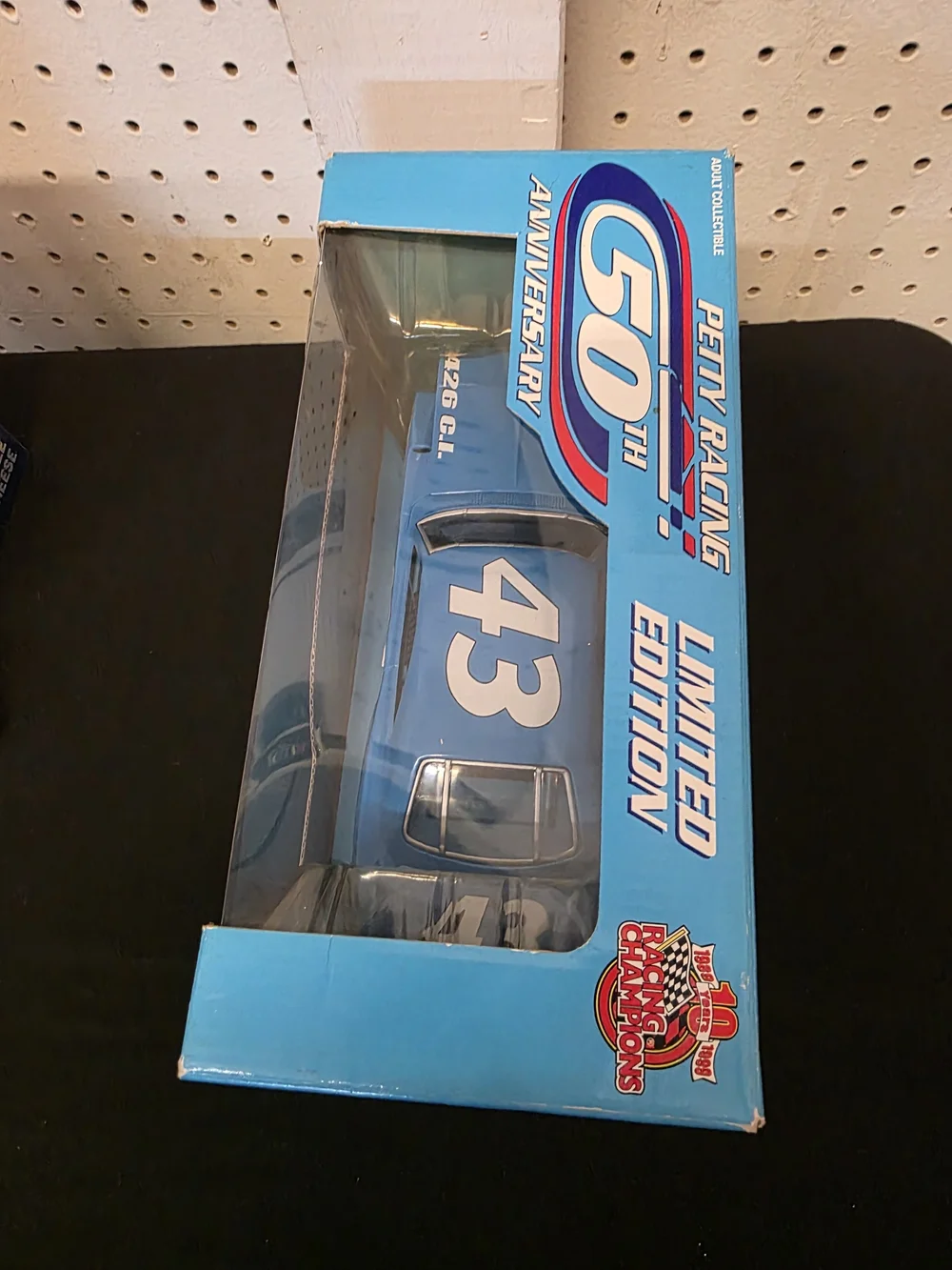 Nascar Richard Petty 1970 Plymouth Superbird Die-Cast Car - Light Blue
